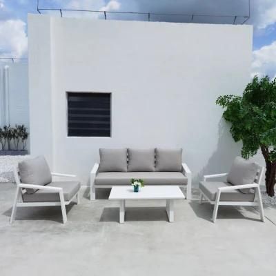 Modern Outdoor Garden Patio Hotel Home Sets Leisure Aluminium Lounge Chair Furniture Outdoor Sofa