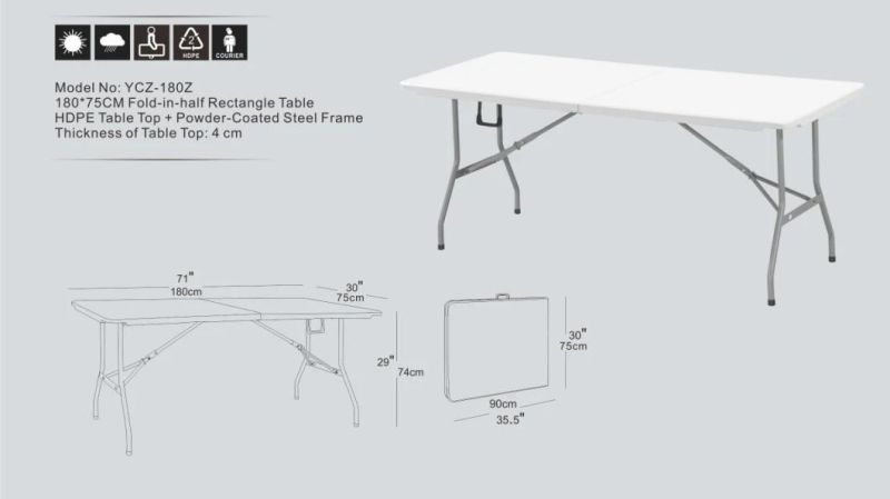 Luxury Balcony Folding Table for Patio