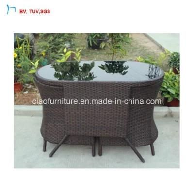 C-Outdoor Garden Rattan Coffee Table and Chair (CF1245)