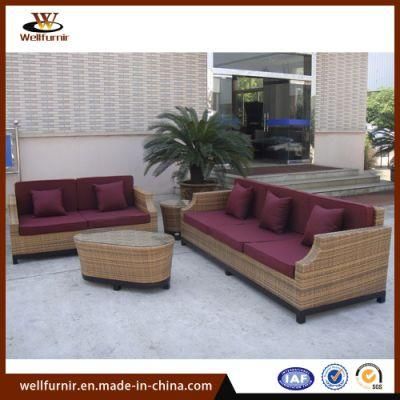 Factory Price Outdoor Garden Sofa Set /Rattan Sofa/Wicker Sofa
