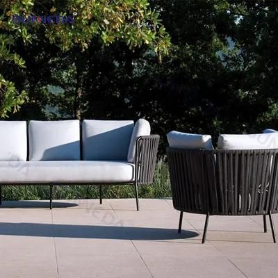 Modern Leisure Fabric Patio Hotel Restaurant Outdoor Garden Furniture Sofa