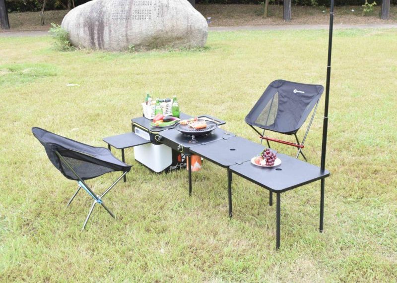 Cooking Portable Picnic Table with Gas Stoven