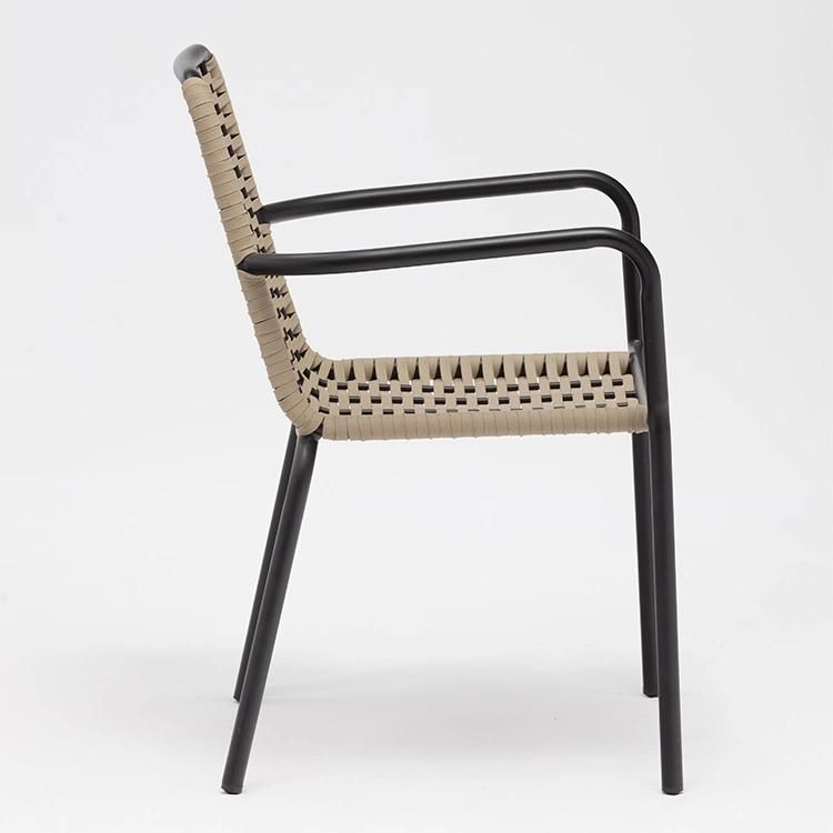 New Italian Designer Commercial Outdoor Home Garden Chair Rope Furniture