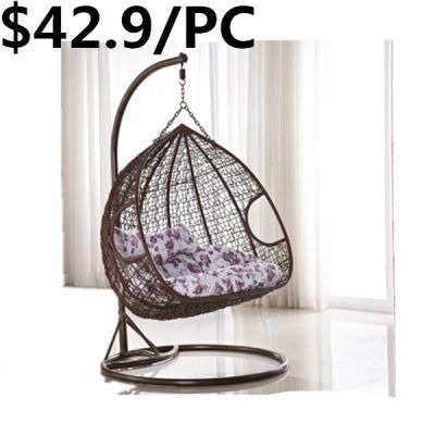 Popular Patio Garden Furniture Wicker Outdoor Hanging Swing Chair