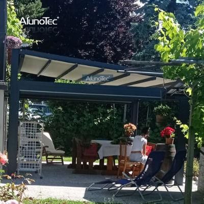 Wholesale Sunshades Bioclimatic Pergola Outdoor Luxury Sunshading Awning Waterproof Motorised Metal Gazebo