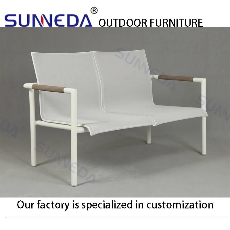 High End Luxury Outdoor Modern Leisure Aluminum Garden Sofa Furniture Combination