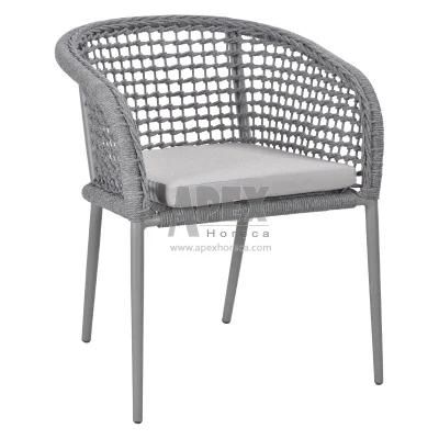 Cheap Wholesale Rattan Catering Exterior Terrace Outside Picnic Chair