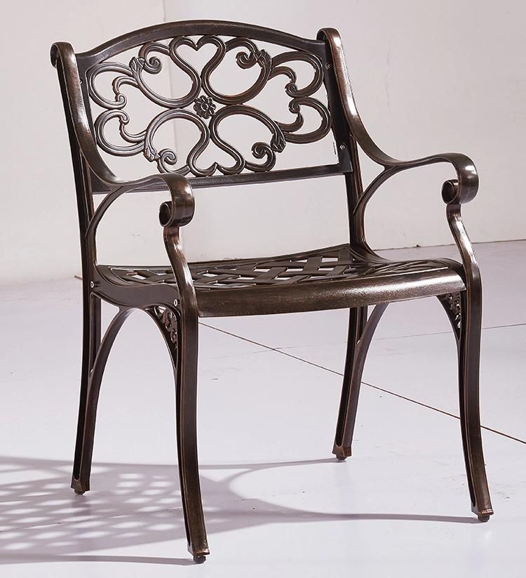 Simple Bistro Chairs French Weather Proof Chairs for Garden