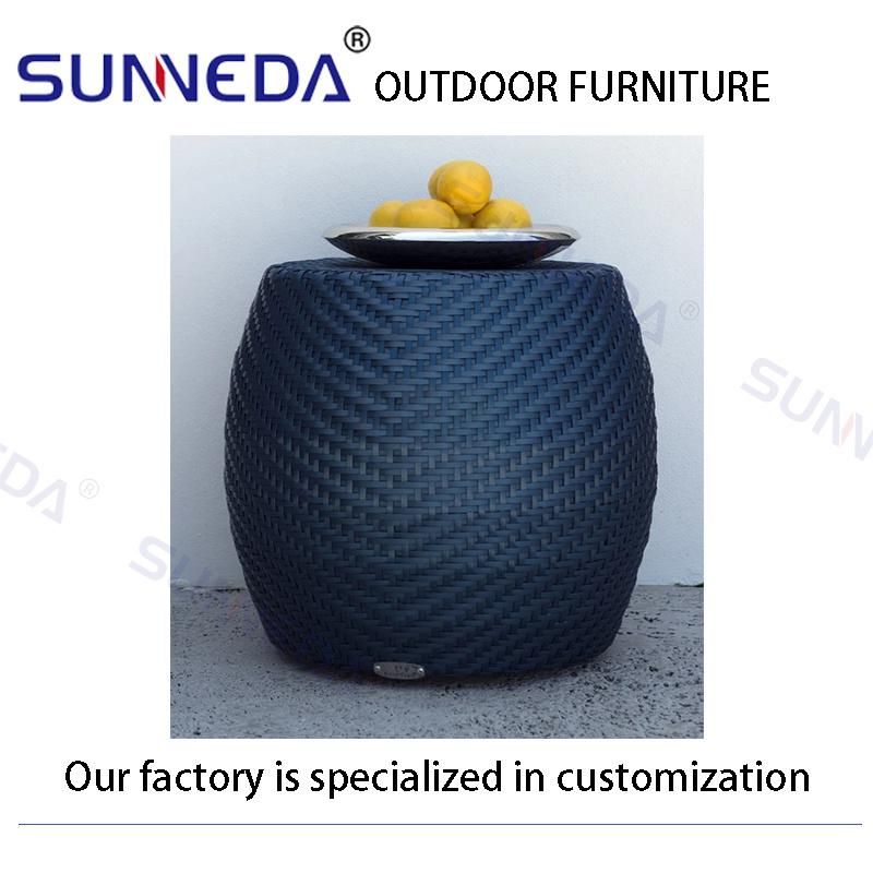 Hotel New Design Waterproof Durable Weaving PE Rattan Outdoor Furniture Set
