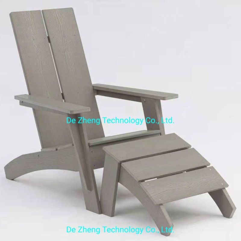 Garden Wooden Chair Portable Outdoor Balcony Patio Folding Beach Wooden Ottoman