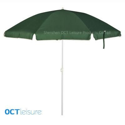 Beach Umbrella with Thick Green Polyester (OCT-BUP11)