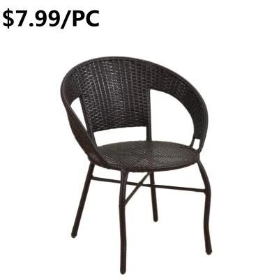 Low Price Restaurant Dining Room Patio Leisure Garden Rattan Chair