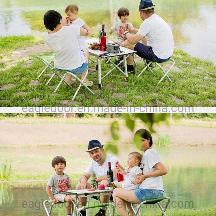 BBQ Table Comfortable Touch ABS PP Folding Camping Picnic Table Set