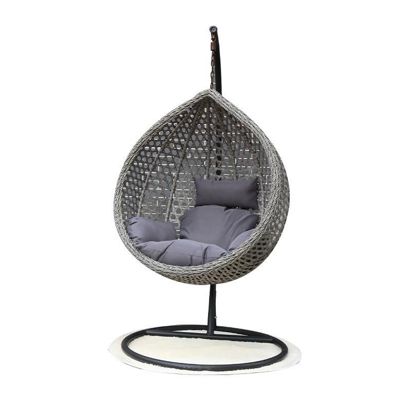 Comfortable Leisure Hanging Outdoor Garden Rattan Wicker Swing Chair