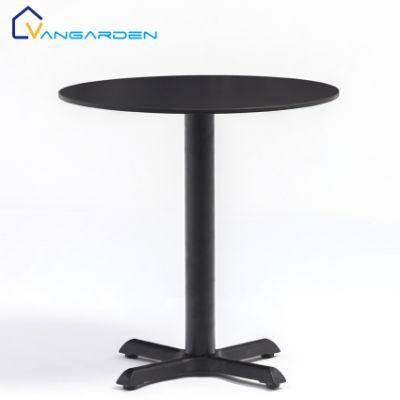 Vangarden Dia. 70cm Modern Outdoor Round Table Coffee Shop Steel