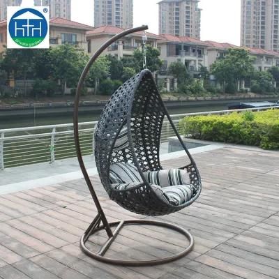 150kg Metal OEM Hanging Swing Indoor Lowes Egg Shape Chair