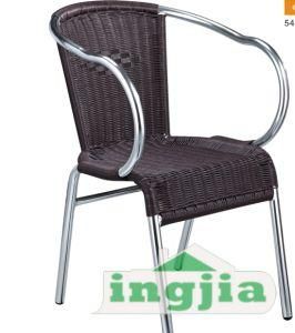 Outdoor Rattan Aluminum Garden Dining Chair (JC-24A)