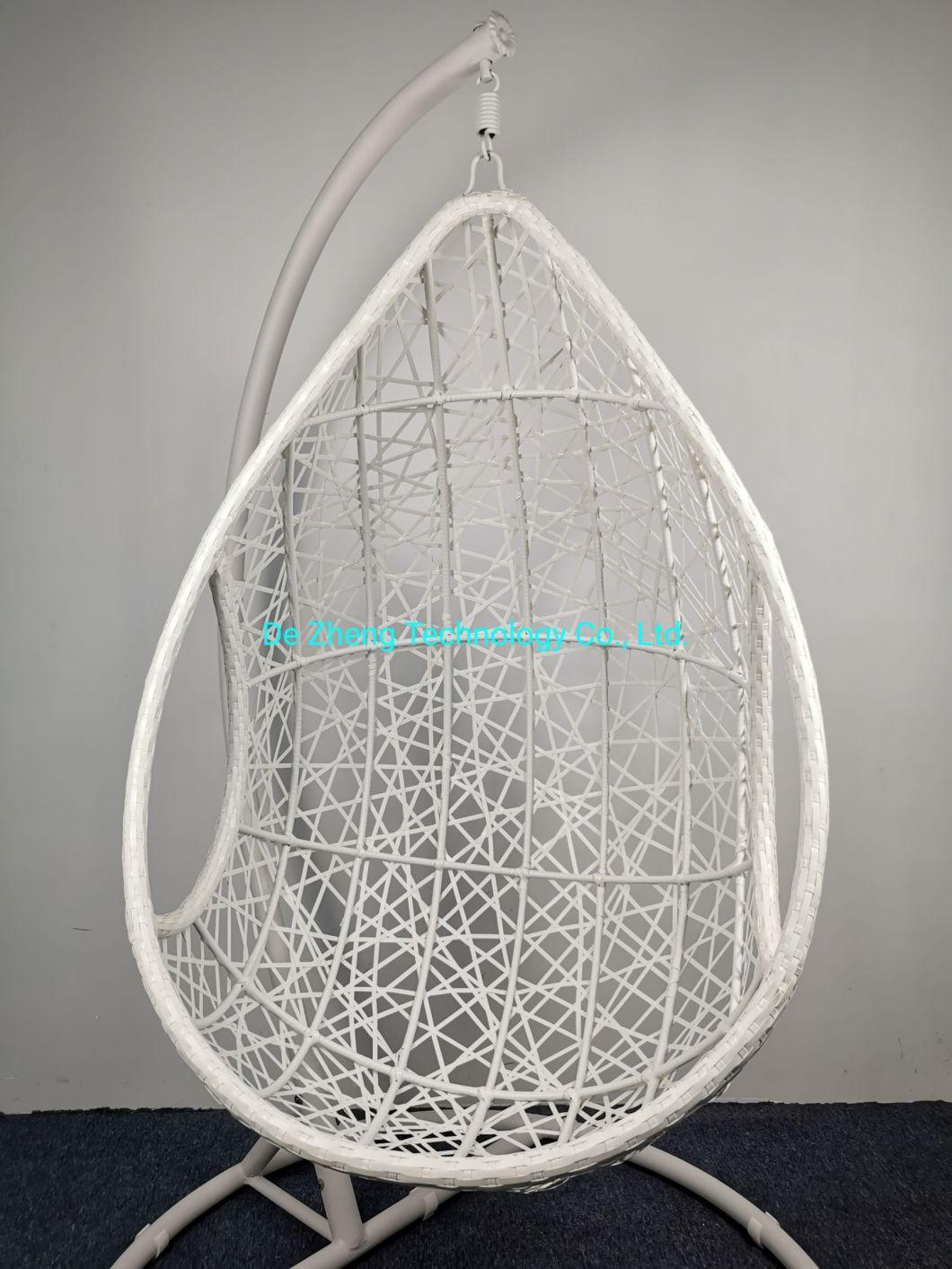 Durable Outdoor Rattan Furniture Wicker Single Swing Hanging Chair