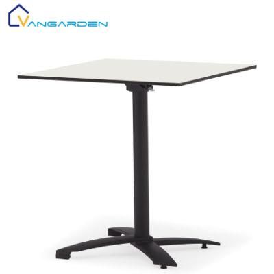 Vangarden Aluminum Folding Picnic Coffee Table Outdoor with HPL Top