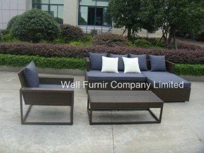 Rattan/Wicker Sectional Sofa Set/Poly-Rattan Sofa Set with Coffee Table (WF-11273)