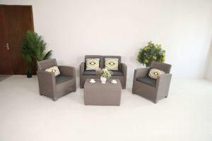 Outdoor Furniture Garden Patio Used Rattan Plastic Waterproof 4PCS Sofa Set