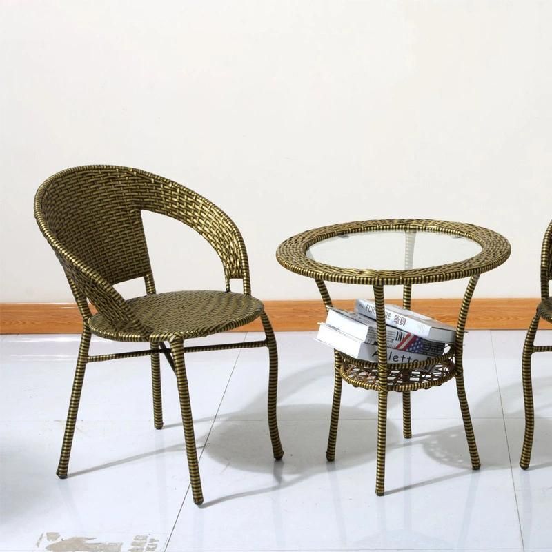 Luxury Living Room Loung modern Restaurant Garden Patio Rattan Chair
