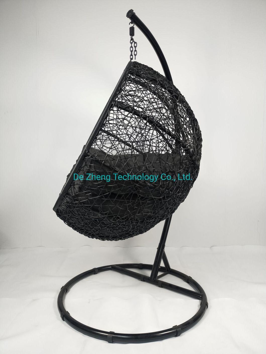 Artificial Rattan Luxury Design Outdoor Hanging Chair Patio Swings