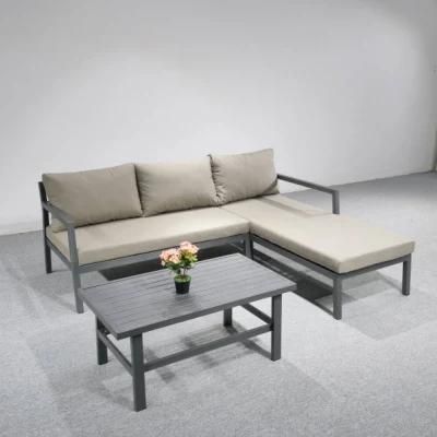 Wrapped Paper/ Carton Box Modern Darwin Convertible Aluminum Outdoor Sofa