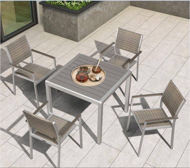 Outdoor Waterproof Plastic Wood Plywood Furniture Combination