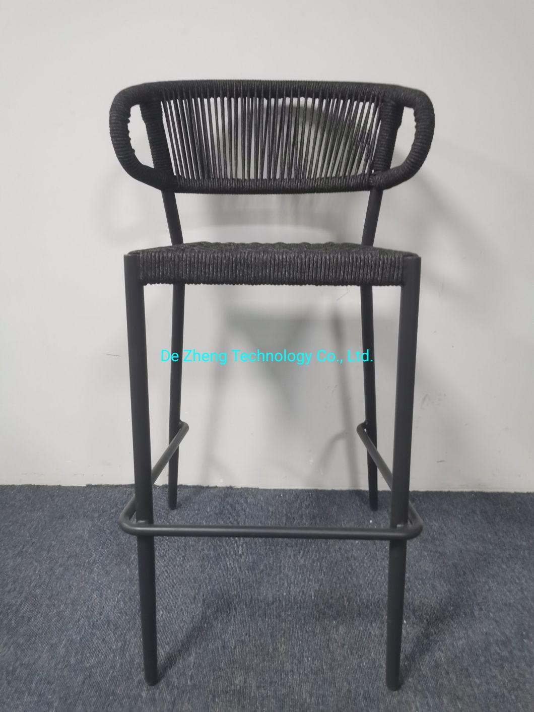 Made in China All Weather PE Rattan Patio Furniture Dining Outdoor Restaurant Bar Chairs