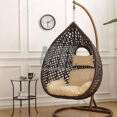 New Design Hot Sell Swing Chair Outdoor Rattan Swing Chair