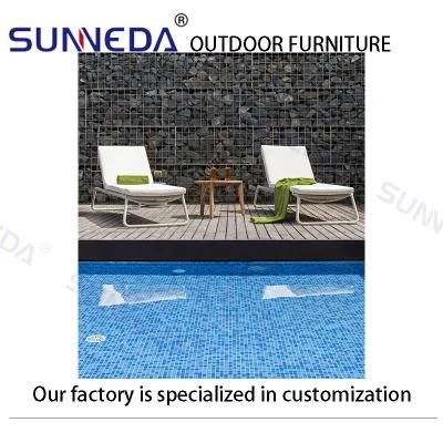 Waterproof Popular Wholesale Beach Pool Terrace Sun Outdoor Lounger Set