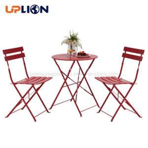 Colorful Outdoor Garden Furniture Set Patio Park Camping Light Weight Portable Foldable Table and Chair