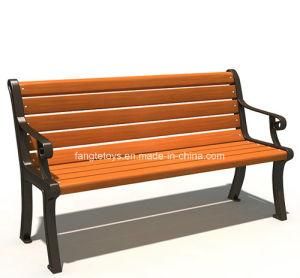 Park Bench, Picnic Table, Cast Iron Feet Wooden Bench, Park Furniture FT-Pb013