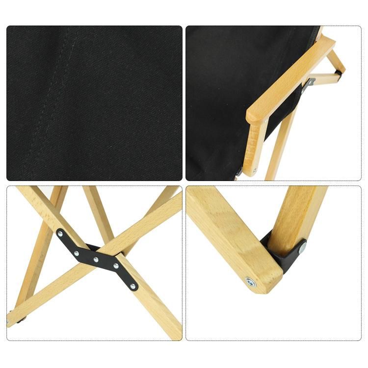 New Camping Wood Chair with Armest