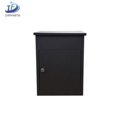 Modern Galvanized Steel Metal Wall-Mount Mail Box with Locker -0418L