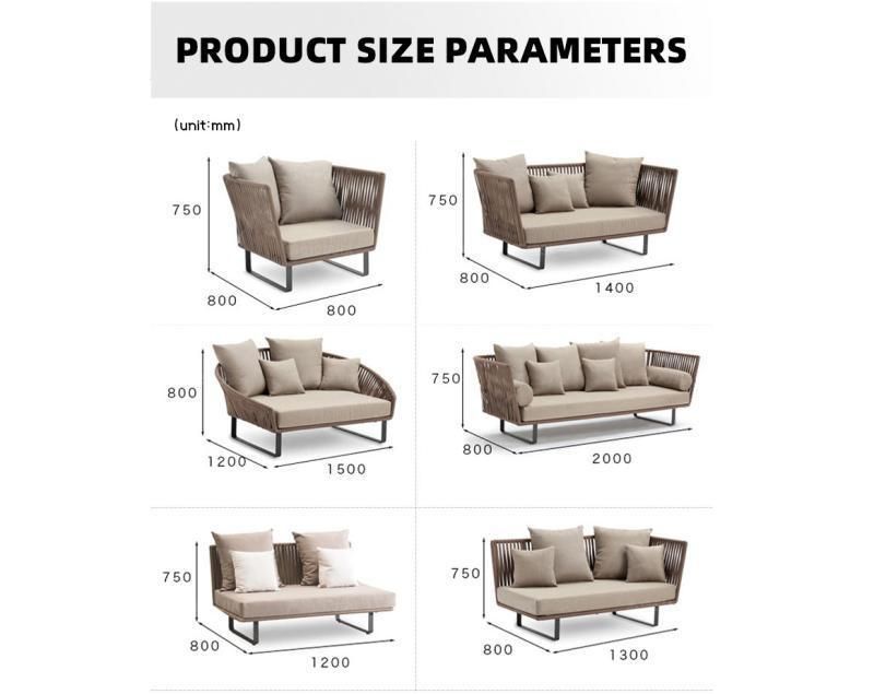 Wholesale High Quality Living Room Furniture Comfortable Waterproof Sofa Set