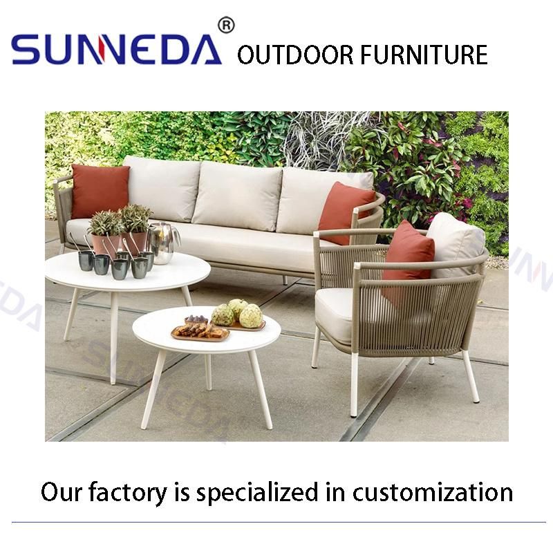 New Concept Popular Sectional Hotel Manor Villa Backyard Furniture Set