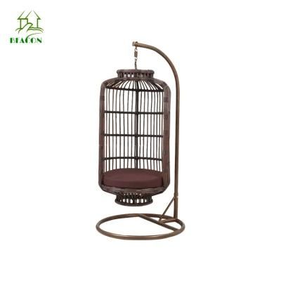 Hot Sale Outdoor Garden Patio Wicker Hammock Hanging Rattan Swing