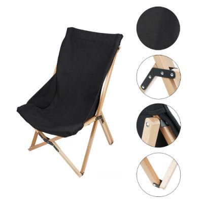 Outdoor Foldable Beach Lowseat Relax Camping Moon Lounge Chair