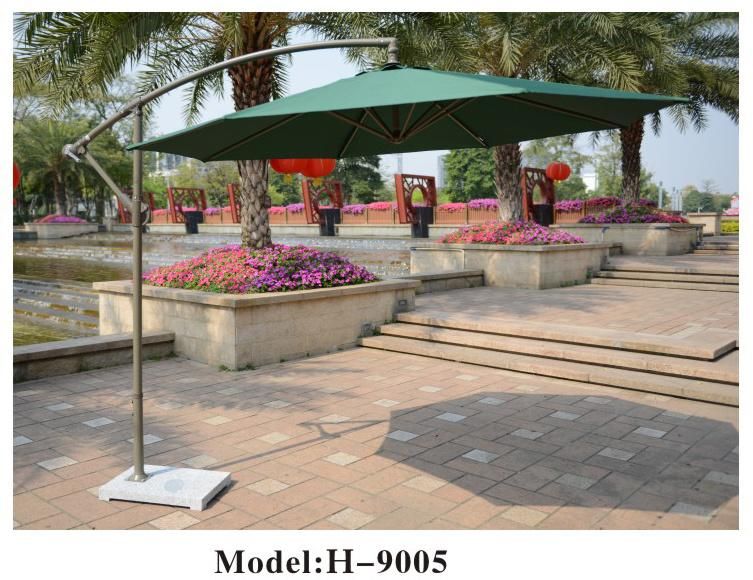 2.7 Meter Steel Iron Promotion Patio Sun Umbrella Garden Parasol Sunshade Outdoor Furniture Covers (without stone base)