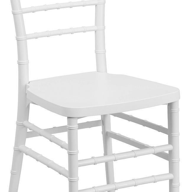 High Quality Wedding Events Plastic Resin White Tiffany Chiavari Chairs