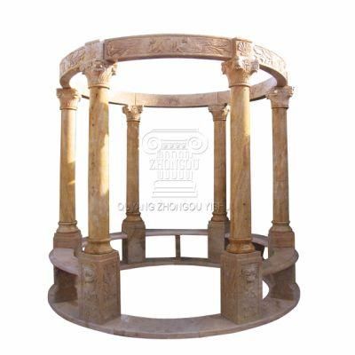Marble Garden Gazebo with Classic Design