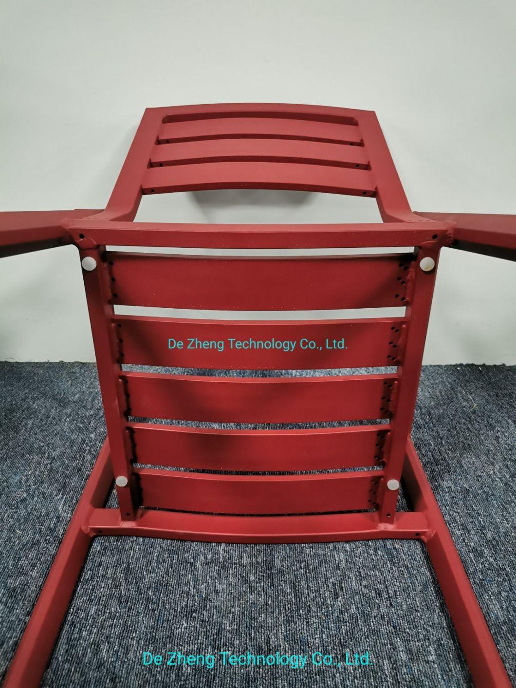 Commercial Furniture Colorful Aluminum Elegant Modern Aluminum Medium Back Cafe Restaurants Dining Garden Chair