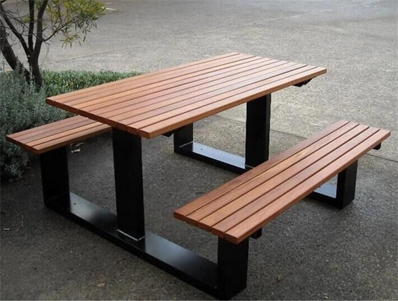 Wholesales Outdoor Furniture Wooden Park Tables with Bench