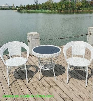 PE Rattan Chair Combination Three or Five Piece Set Leisure Outdoor Terrace Balcony Tea Table Garden Teng Chair