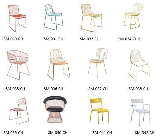 Garden Furniture Plastic Weaving Rattan Patio Modern Chairs