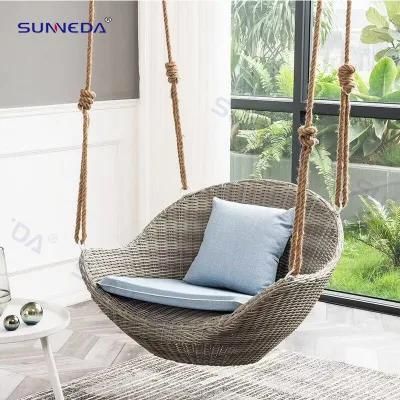 Italian Style Durable Aluminum Frame Single Outdoor Hammock Swing Chair
