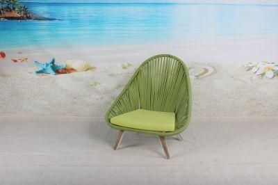 Leisure Garden Outdoor Furniture Aluminum Frame Rope Weaving Garden Chair