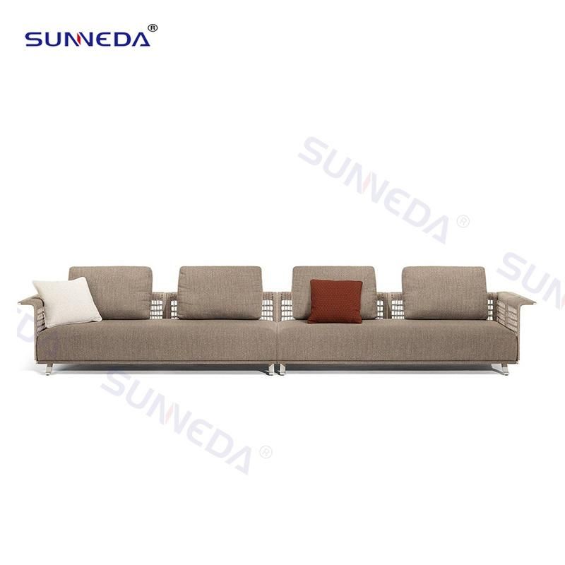 Outdoor Patio Aluminium Sofa Furniture Garden Sofa